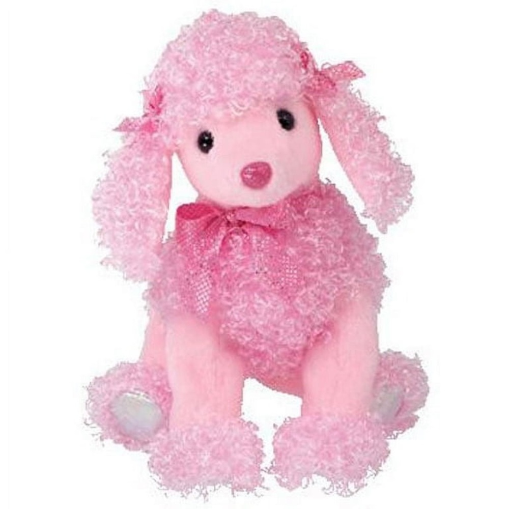 TY Pinky’s Adorable Pink Poodle Plush Toy - Pinky Poo
